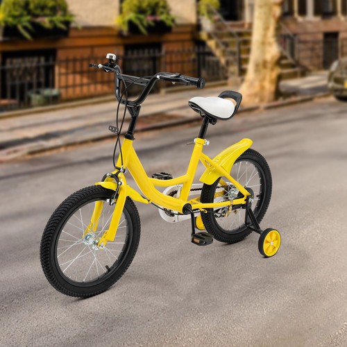 Kids bike yellow bicycle - 16",