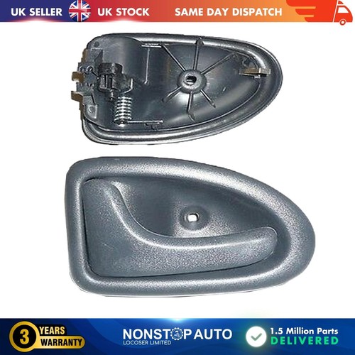 Door handle interior grey - door,
