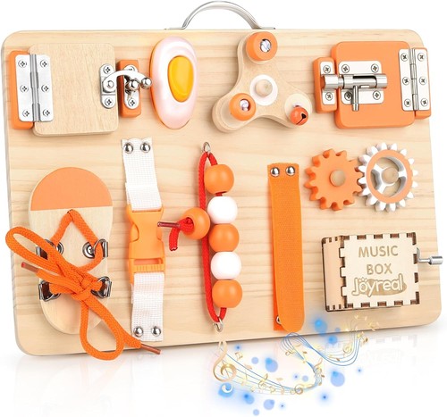 Joyreal wooden montessori busy - montessori,