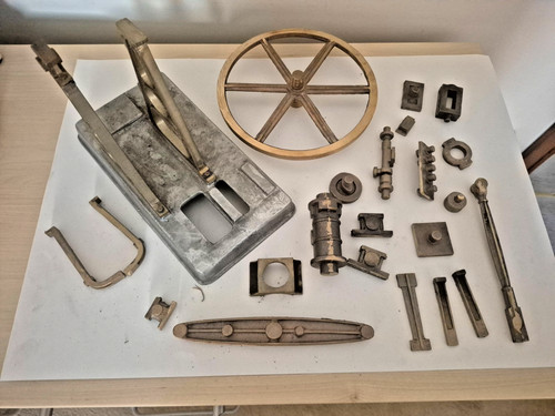 Live steam stationary engine - steam,
