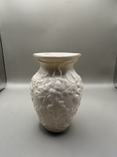Belleek ireland oak leaf vase - ireland,