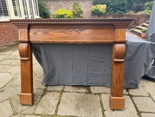 Large Solid Oak Fire Surround