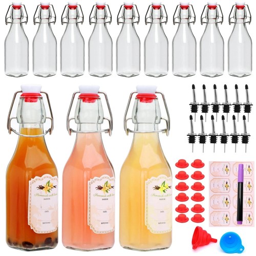 Pack swing top glass - pack, oz