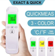 Digital Thermometer IR Infrared Non-Contact Forehead Adult/Baby Temperature Gun