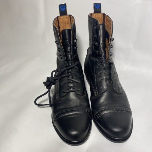 Ariat boots black combat - black,