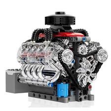 V8 Engine Kit Running