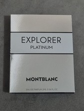 Montblanc Explorer Platinum Eau De Parfum Spray 2ml~ Brand New.