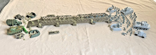 Airfix pontoon bridge - bridge, 125