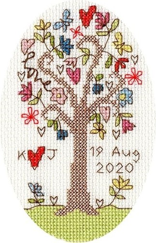 Bothy threads cross - threads, stitch