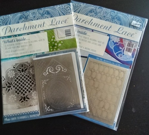 Parchment lace magazines - 2, new