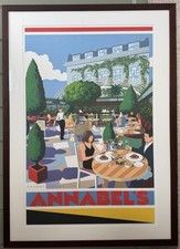 Pullmans Framed ‘Annabel’s’ Print