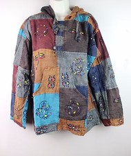 S-5XL Stonewashed Patchwork