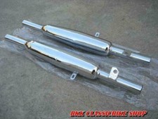 HONDA SuperHawk 250 305 CB72 CB77 EXHAUST MUFFLER LH&RH Brand New / 1 PAIR