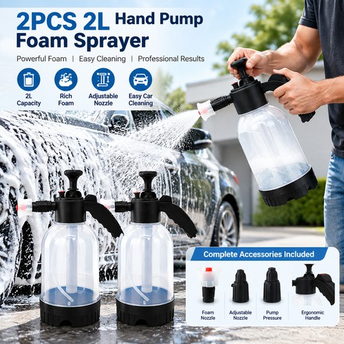 Hand pump foam sprayer - foam,