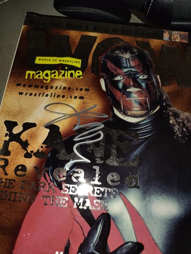 Kane signed wwe - kane,