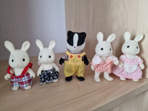 Vintage sylvanian families - 5x,