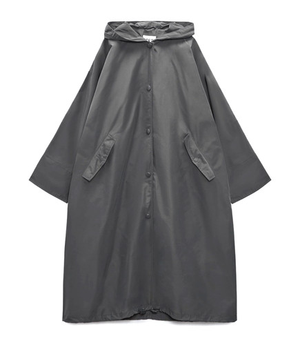 Zara long oversized hooded - long,