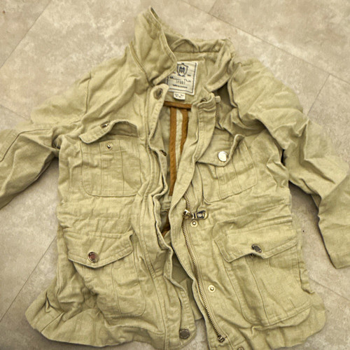 Massimo dutti beige military - massimo,