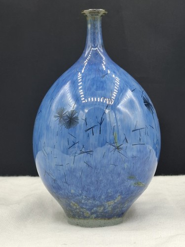 Crystalline glaze pottery - crystalline,