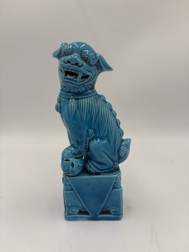 Vintage chinese porcelain dog - vintage,