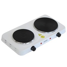 NEW! 2.5Kw Electric Portable Kitchen Double Twin Hot Plate