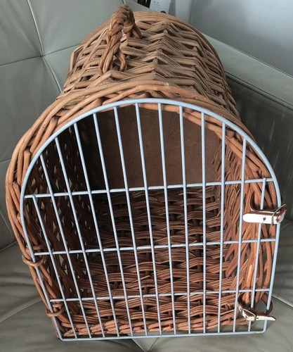 Vintage wicker basket - wicker,