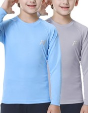 2Pack Boy Sun Protection UV 50+ Quick Dry Cool Swimming Outdoor Sport Breathable