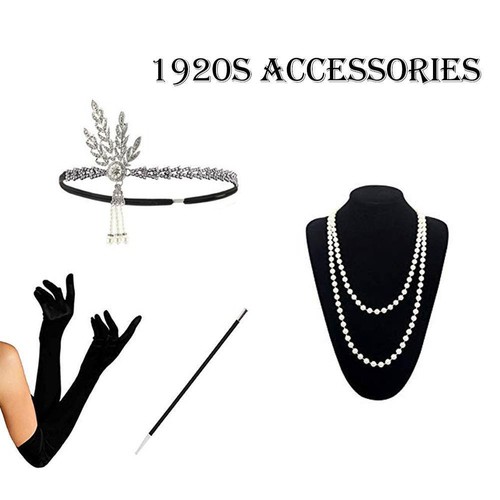 5pcs lady gatsby flapper - lady,