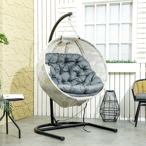 Hanging egg chair outdoor - hanging,