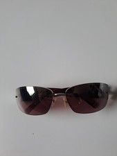 Chanel Ladies Sunglasses 4117B  Swarovski Crystal Rimless Y2k 