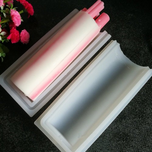 Round tube soap mold - mold, column