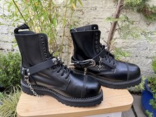 Grinders London Boots Black