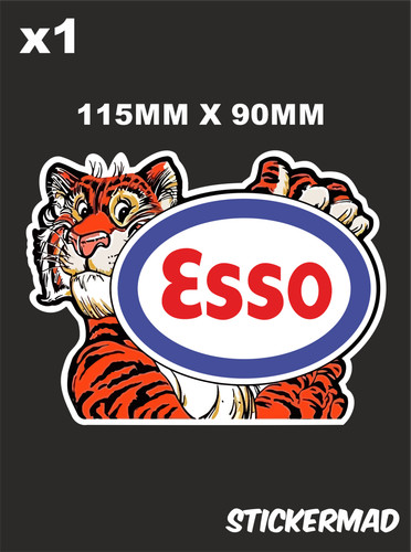 Esso tiger your - your, gloss