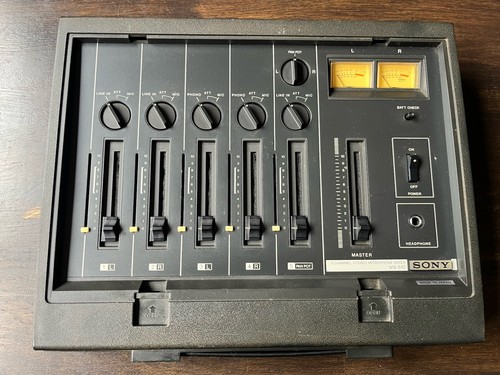 Sony vintage microphone mixer - microphone,