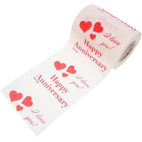 Toilet paper tissue - toilet, valentine