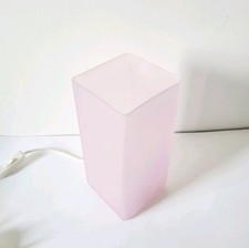 IKEA Grono Table Lamp Pink Frosted Glass Bedside Lamp Mood Light Y2K