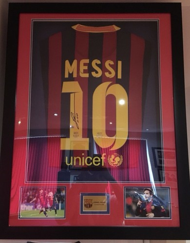 Messi barcelona 10 framed - fc,
