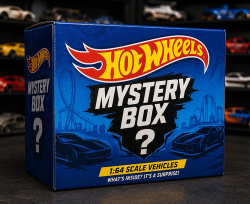 Hot wheels mystery - wheels, 1:64