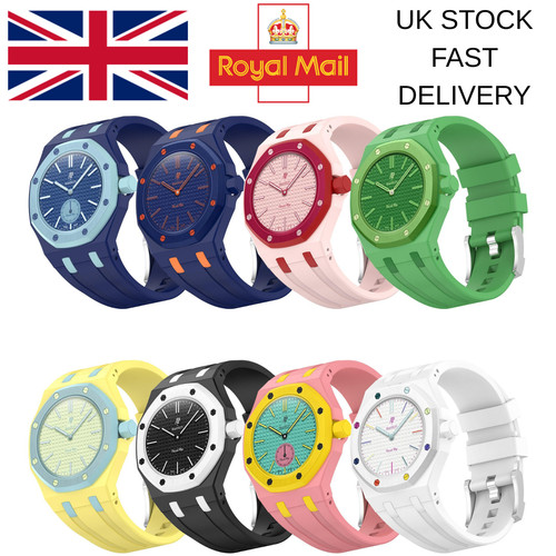 Rubber watch strap for - strap, ap