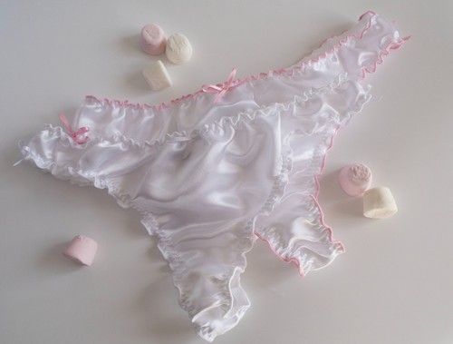 Satin thong sexy - satin,