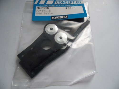 Vintage kyosho h6105 hub - hub, plate