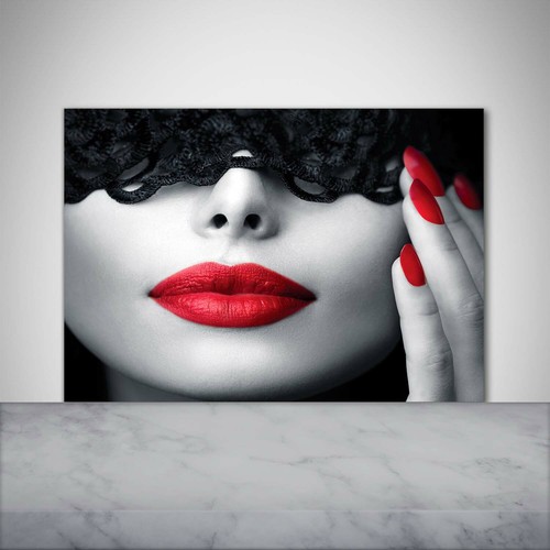 Tulup kitchen glass splashback - glass,