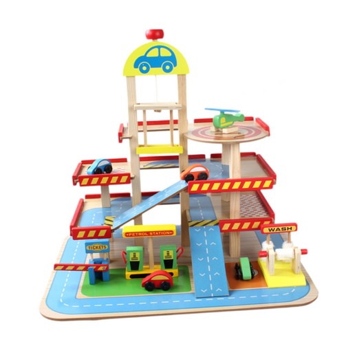 Play garage playset wooden - play,