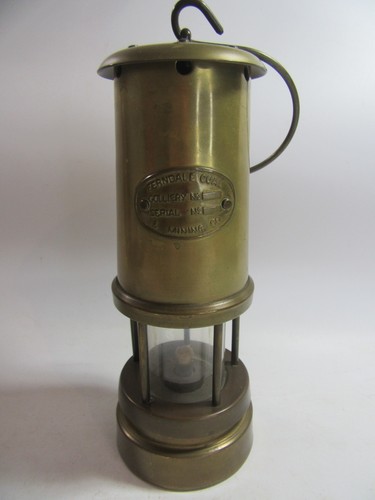 Vintage original brass - original, miner's