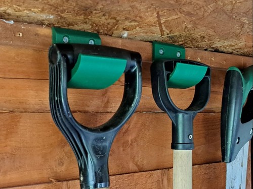 Shovel hook garage garden tool - garage,
