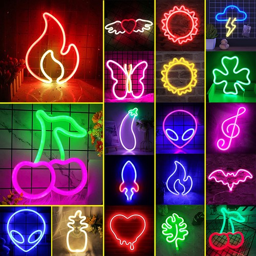 Usb battery led neon - led,