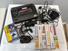 Console SEGA Master System 2 Pal with 6 games + Sonic built in. Powers Read Desc