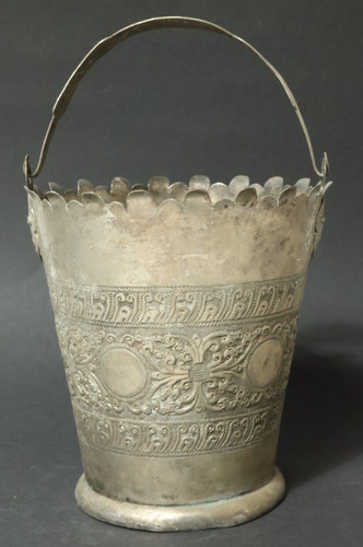 Vintage silver champagne - silver,