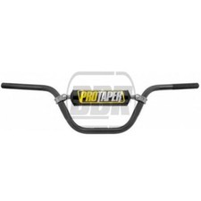 Black Alloy High Rise Handlebar Dirt MX ATV Pit Bike Renthal Pro Taper 22mm
