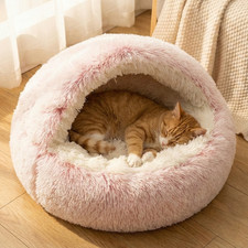 Luxury Calming Cat Bed Fluffy